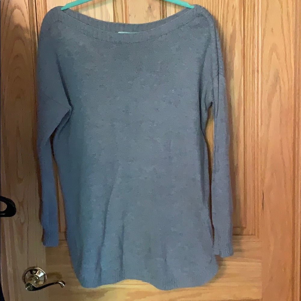 Gray old navy tunic sweater